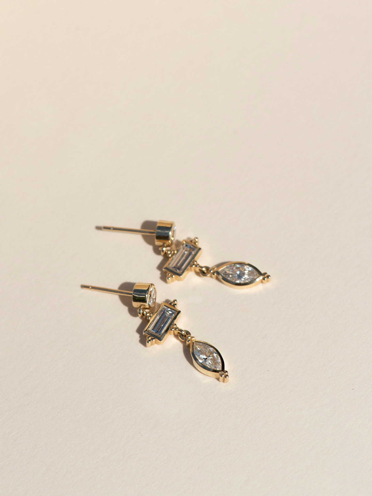 Ensemble drop earrings l